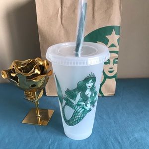 Starbucks Frosted Siren / Mermaid Venti Cold Cup